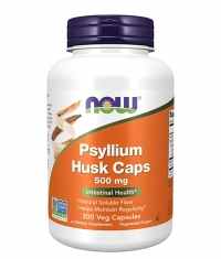 NOW Psyllium Husk 500mg. / 200 Caps.