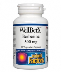 NATURAL FACTORS Berberine 500mg. / 60 Caps.