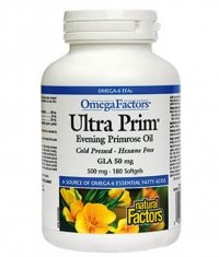 NATURAL FACTORS Ultra Prim 500mg. / 180 Soft.