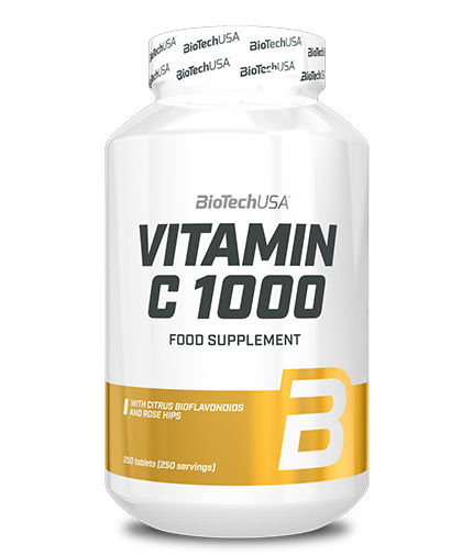 BIOTECH USA Vitamin C 1000mg. Bioflavonoids / 250 Tabs. 0.250