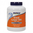NOW Cod Liver Oil 650 mg / 250Softgels.