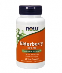 NOW Elderberry 500 mg / 60Vcaps.