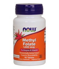 NOW Methyl Folate 1,000mcg / 90Tabs.