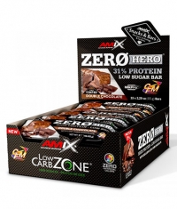 AMIX ZeroHero Protein Bar Box / 15 x 65 g