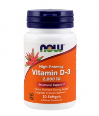 NOW Vitamin D-3 / 2000 IU / 30 Softgels