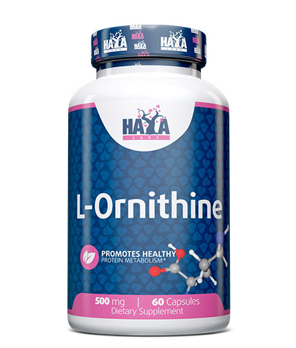 HAYA LABS L-Ornithine 500 mg / 60 Caps