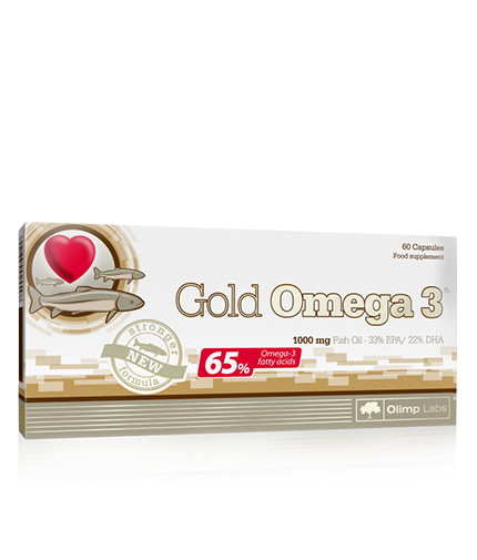 OLIMP Gold Omega 3 65% / 60 Caps.