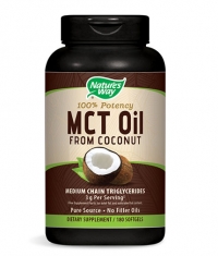 NATURES WAY MCT Oil from Coconut / 180 Soft.
