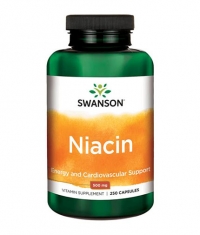 SWANSON Niacin 500mg. / 250 Caps.