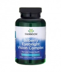 SWANSON Bilberry Eyebright Vision Complex / 100 Caps