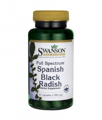 SWANSON Full-Spectrum Spanish Black Radish 500mg. / 60 Caps