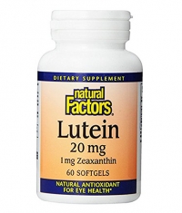 NATURAL FACTORS Lutein 20mg / 60Softgels