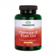 SWANSON Omega-3 Fish Oil / Lemon Flavor / 150 Soft
