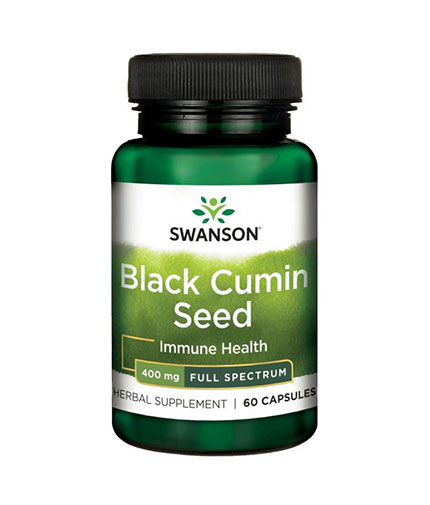 SWANSON Black Cumin Seed 400mg. / 60 Caps