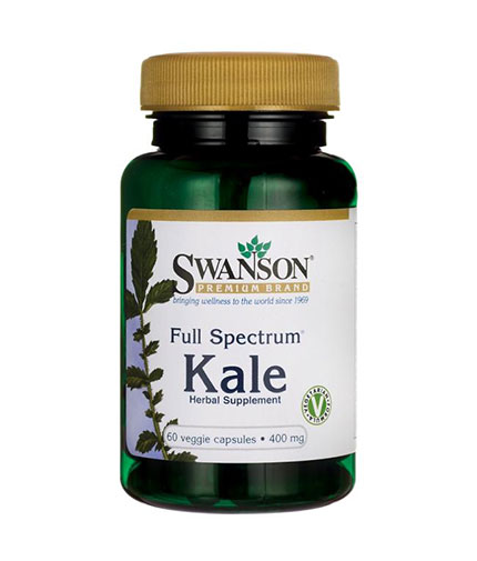 SWANSON Full Spectrum Kale 400mg. / 60 Vcaps