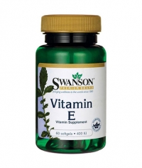SWANSON Vitamin E 400 IU / 60 Soft
