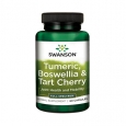 SWANSON Turmeric, Boswellia & Tart Cherry / 60 Caps