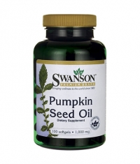 SWANSON Pumpkin Seed Oil 1000mg. / 100 Soft