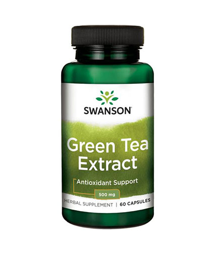SWANSON Green Tea Extract 500mg. / 60 Caps