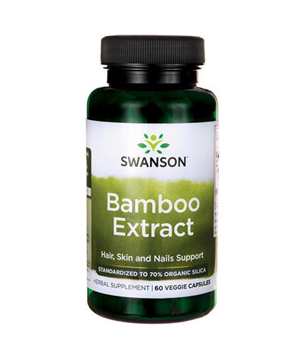 SWANSON Bamboo Extract 300mg. / 60 Vcaps