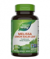 NATURES WAY Melissa Lemon Balm Leaf / 100 Vcaps