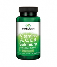 SWANSON Vitamins A, C, E & Selenium / 60 Soft