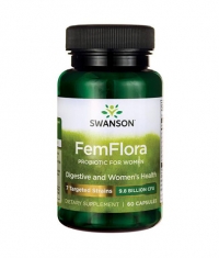 SWANSON FemFlora Probiotic for Women / 60 Caps