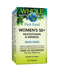 NATURAL FACTORS Whole Earth & Sea Women's 50+ / 60 Tab