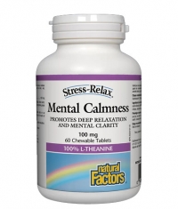 NATURAL FACTORS Mental Calmness 100 mg / 60 Chews