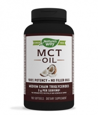 NATURES WAY MCT Oil from Coconut / 180 Softgels