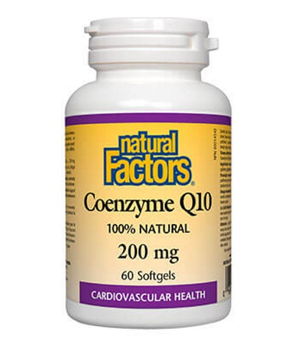 NATURAL FACTORS Coenzyme Q10 200 mg / 60 Softg