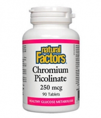 NATURAL FACTORS Chromium Picolinate / 90 Tabs