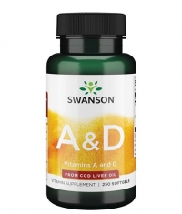 SWANSON Vitamin A & D / 250 Soft.