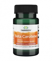 SWANSON Beta-Carotene (Vitamin A) 10000IU / 100 Soft.