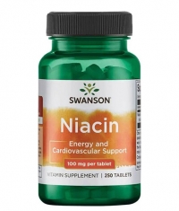 SWANSON Niacin 100mg. / 250 Tabs.