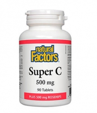 NATURAL FACTORS Super C 500mg / 90 Tabs