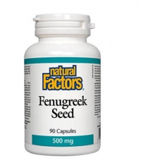 NATURAL FACTORS Fenugreek Seed 500mg / 90 Caps