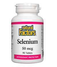NATURAL FACTORS Selenium 50mcg / 90 Tabs