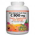 NATURAL FACTORS Vitamin C 500mg Chewable Frutti / 90 Tabs