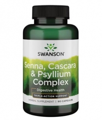 SWANSON Senna Psyllium Cascara Complex / 90 Caps