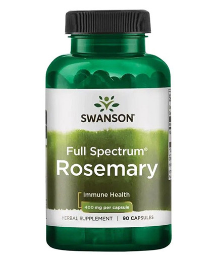 SWANSON Rosemary 400mg. / 90 Caps
