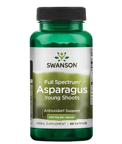 SWANSON Full Spectrum Asparagus Young Shoots 400mg. / 60 Caps
