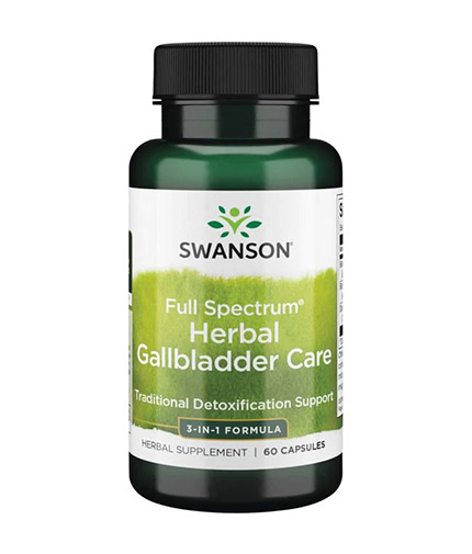 SWANSON Full Spectrum Herbal Gallbladder Care / 60 Caps