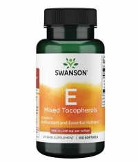 SWANSON Vitamin E Mixed Tocopherols 400 IU / 100 Softgels