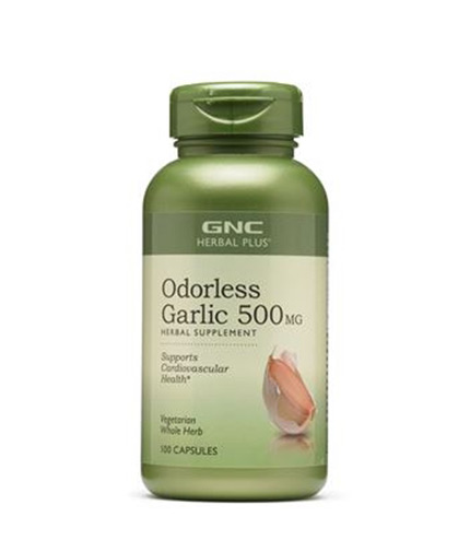 GNC Odorless Garlic 500mg / 100 Caps