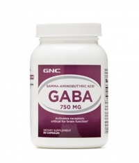 GNC GABA 750mg / 90 Caps.