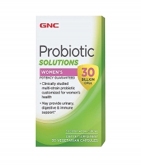 GNC Probiotic Solutions Women's 30 Billion CFU's / 30 Vcaps.