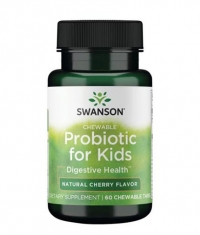 SWANSON Chewable Probiotic for Kids 3 Billion CFU / 60 Chew Tabs