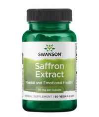 SWANSON Saffron Extract 30mg. / 60 Vcaps