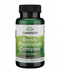SWANSON Super Potent Reishi Mushroom Complex / 60 Vcaps